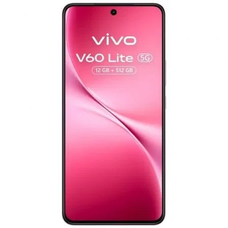 Vivo Smartphone V60 Lite 5G - 12GB RAM, 512GB ROM, Pantalla AMOLED 6.77' 120Hz, Cámara 50MP, Batería 6500mAh, Carga 90W, Color Rosa Vivo Smartphone V60 Lite 5G - 12GB RAM, 512GB ROM, Pantalla AMOLED 6.77' 120Hz, Cámara 50MP, Batería 6500mAh, Carga 90W, Color Rosa